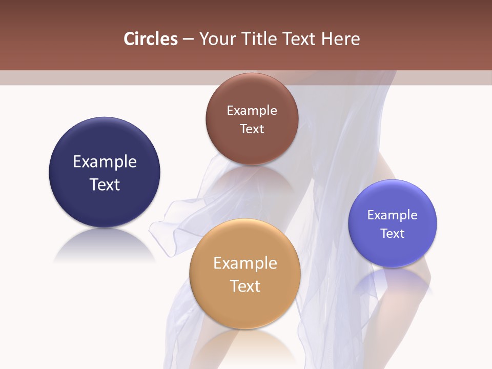 Jewelry Legs Hair PowerPoint Template