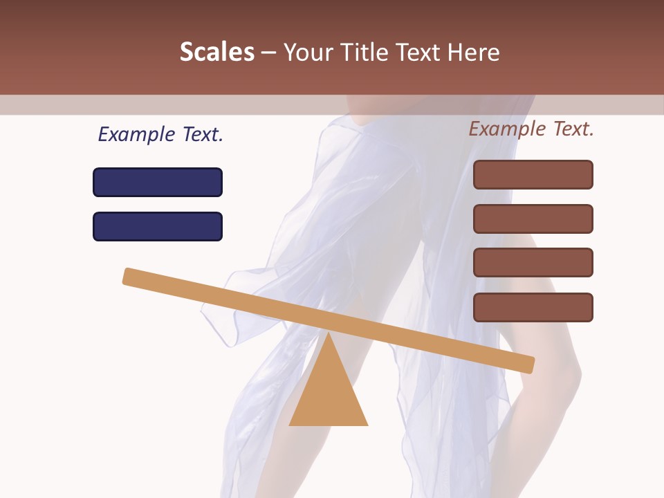 Jewelry Legs Hair PowerPoint Template