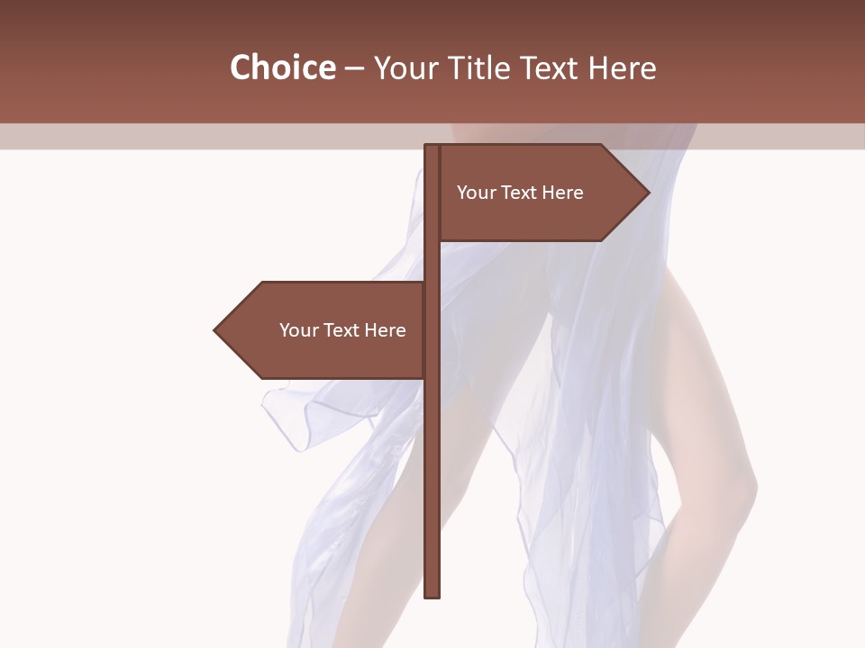 Jewelry Legs Hair PowerPoint Template