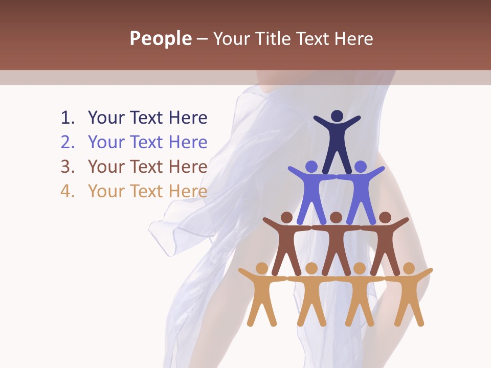 Jewelry Legs Hair PowerPoint Template