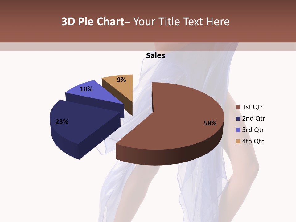 Jewelry Legs Hair PowerPoint Template