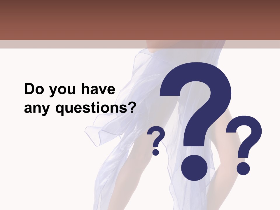 Jewelry Legs Hair PowerPoint Template