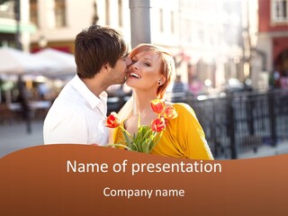 Summer Happiness Relationship PowerPoint Template