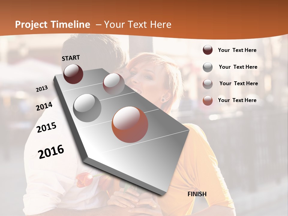 Summer Happiness Relationship PowerPoint Template