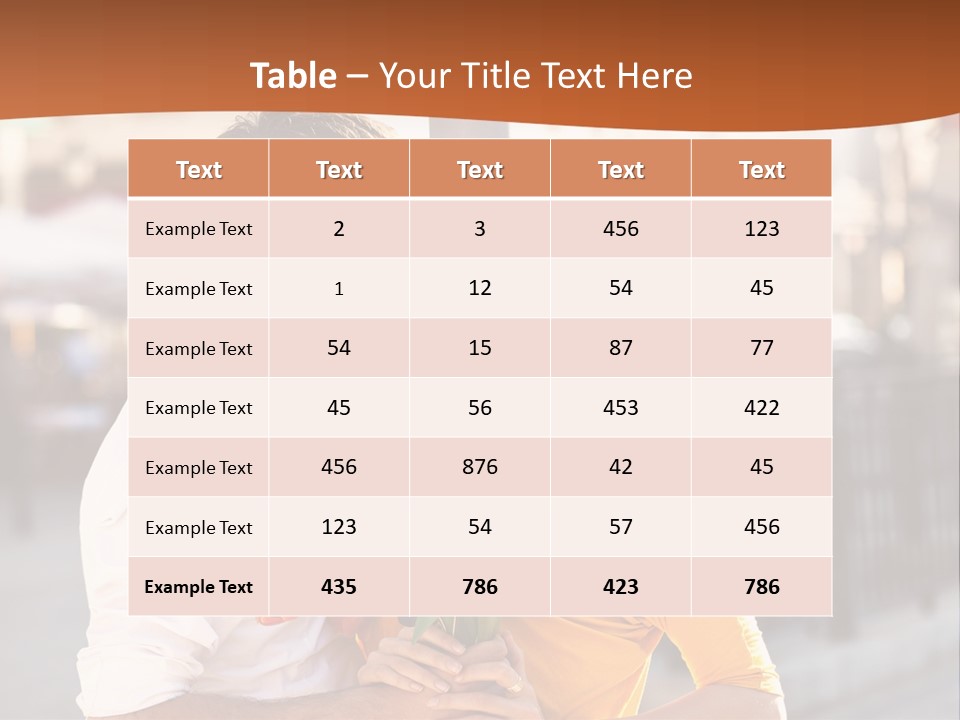 Summer Happiness Relationship PowerPoint Template