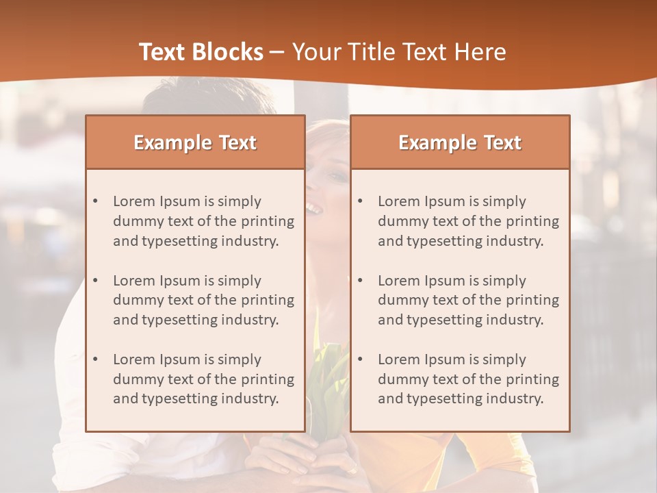Summer Happiness Relationship PowerPoint Template