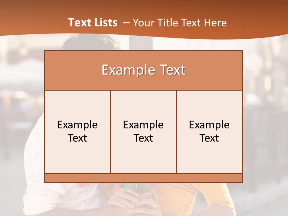 Summer Happiness Relationship PowerPoint Template