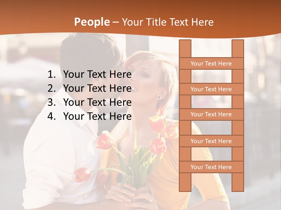 Summer Happiness Relationship PowerPoint Template