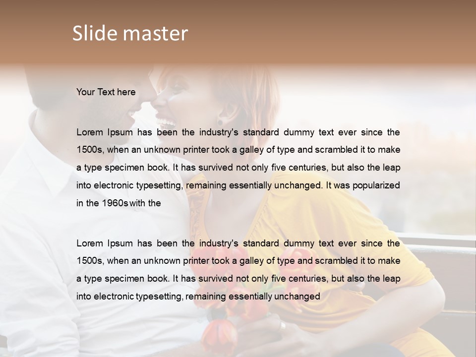 Girlfriend Lifestyle Settler PowerPoint Template