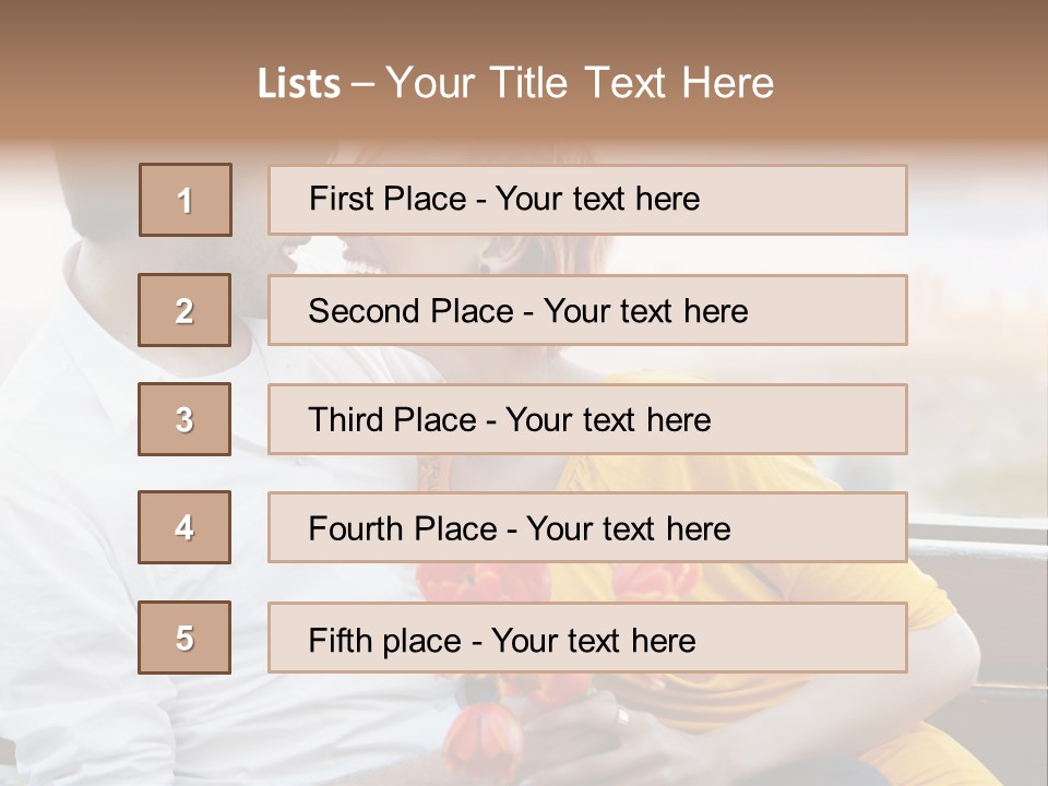 Girlfriend Lifestyle Settler PowerPoint Template