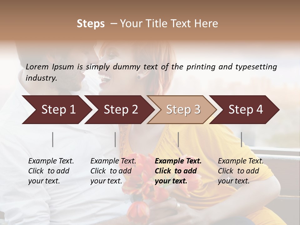 Girlfriend Lifestyle Settler PowerPoint Template