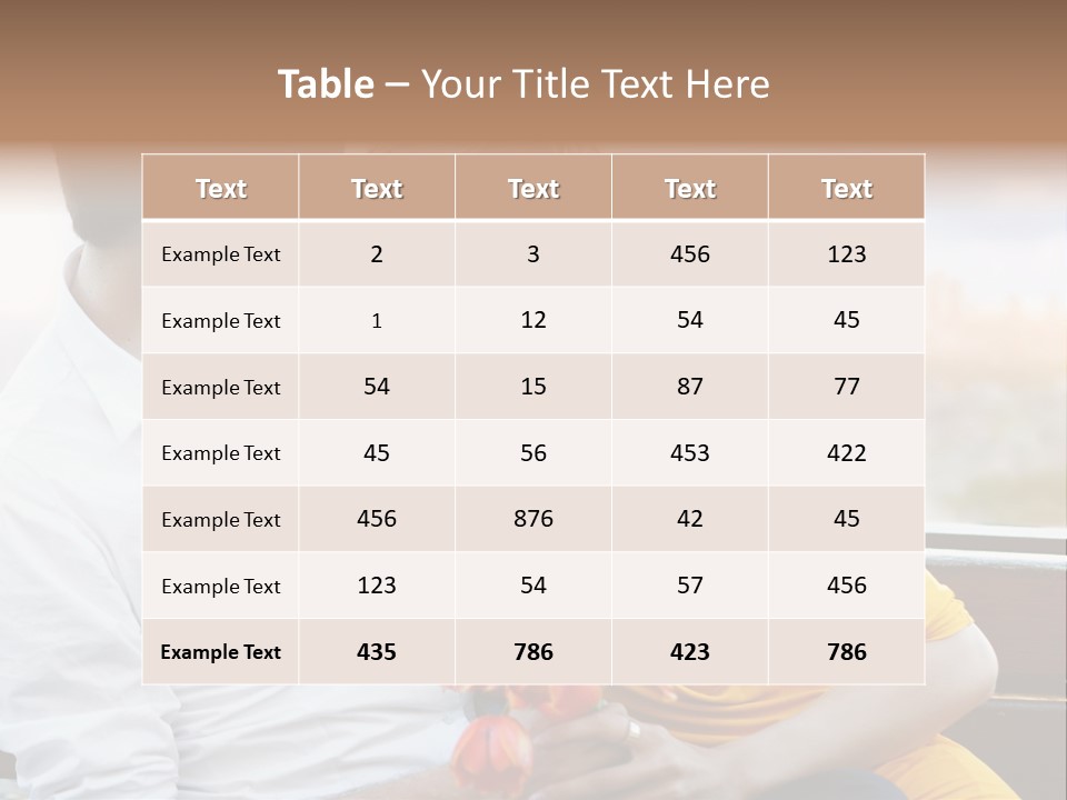 Girlfriend Lifestyle Settler PowerPoint Template