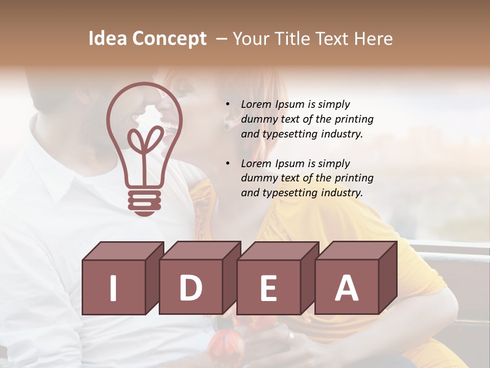 Girlfriend Lifestyle Settler PowerPoint Template