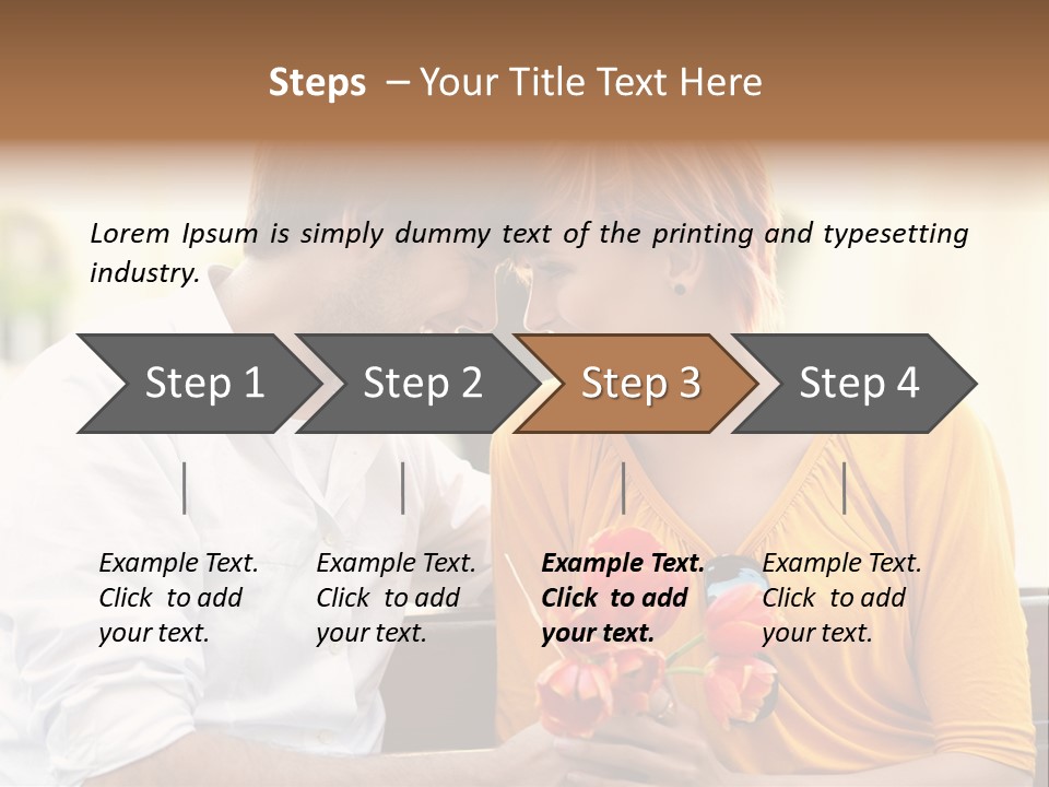 Romantic Style Lifestyle PowerPoint Template
