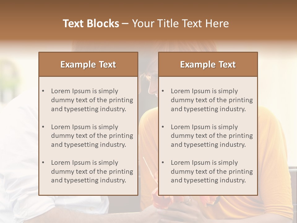Romantic Style Lifestyle PowerPoint Template