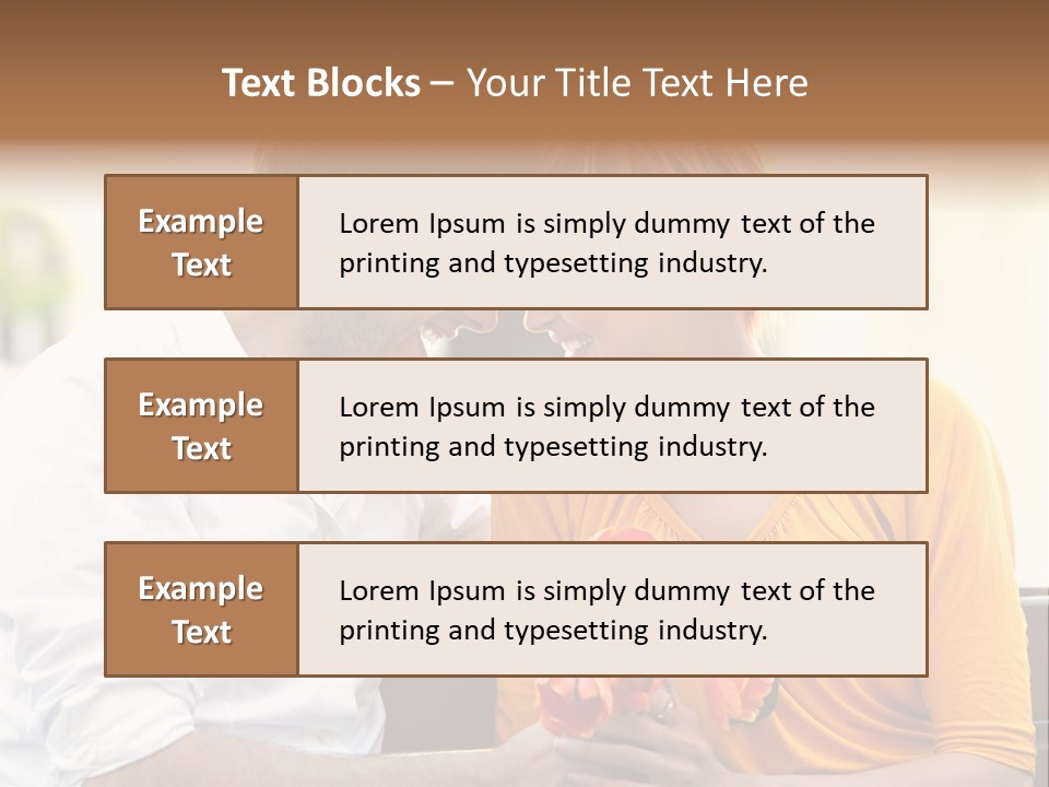 Romantic Style Lifestyle PowerPoint Template
