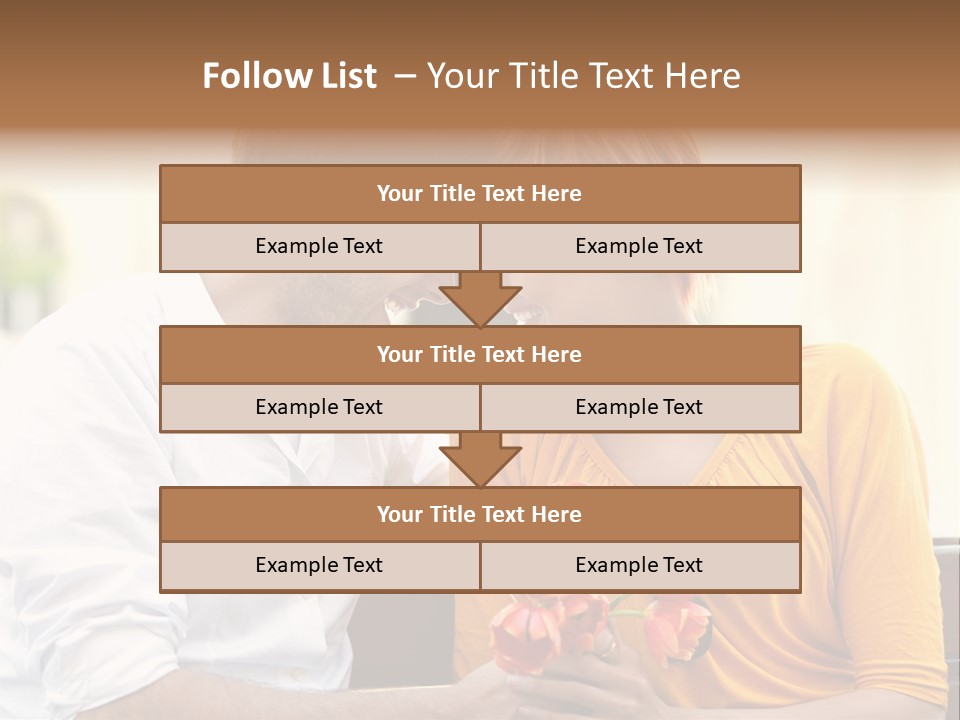 Romantic Style Lifestyle PowerPoint Template