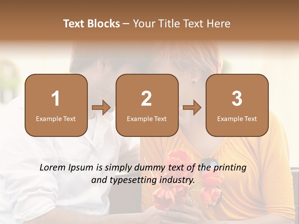 Romantic Style Lifestyle PowerPoint Template