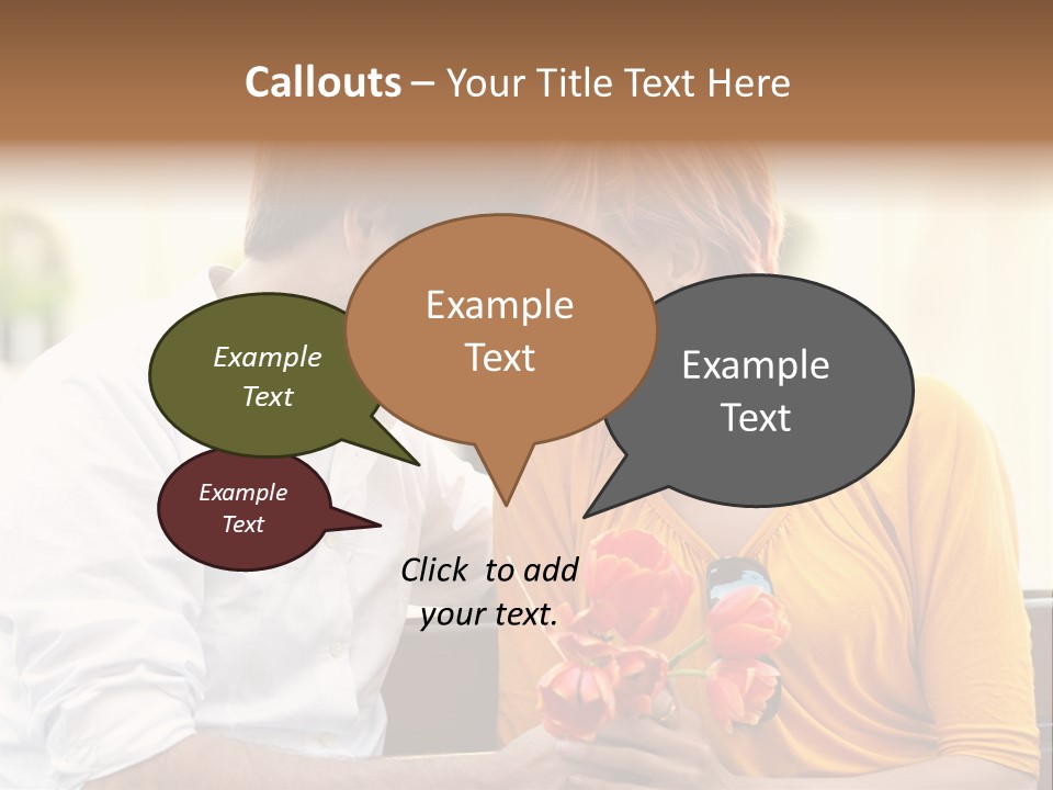 Romantic Style Lifestyle PowerPoint Template