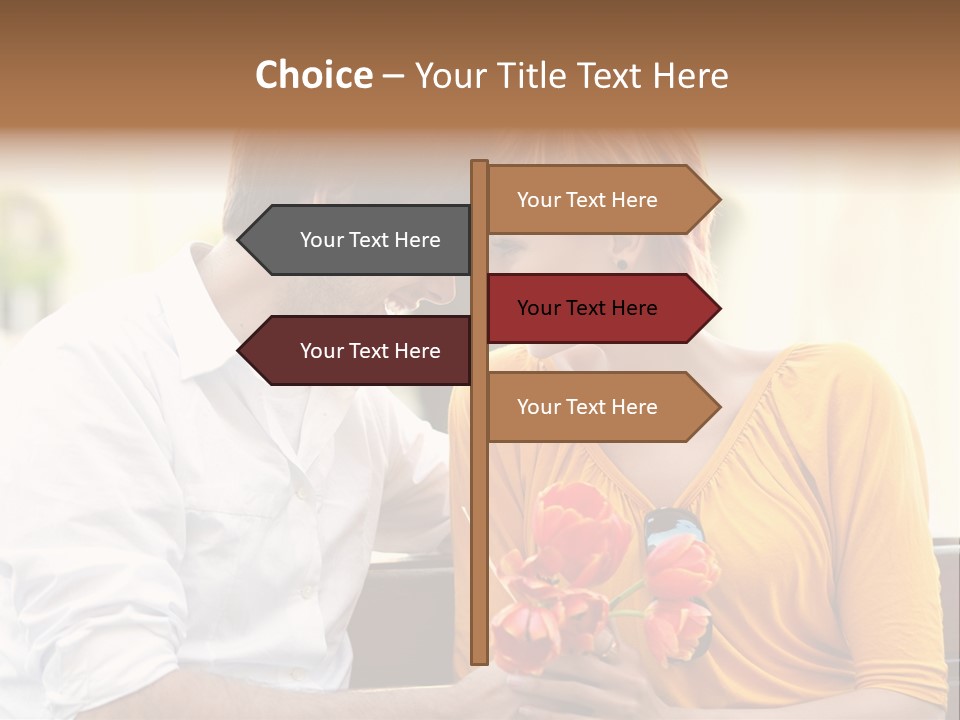 Romantic Style Lifestyle PowerPoint Template