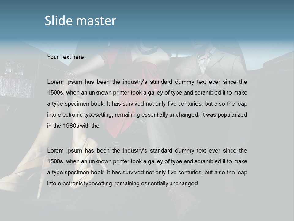 Joy Vehicle Two PowerPoint Template