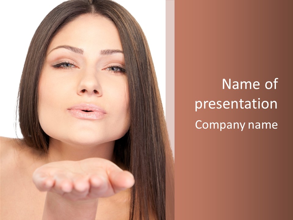 Person Skin Y PowerPoint Template