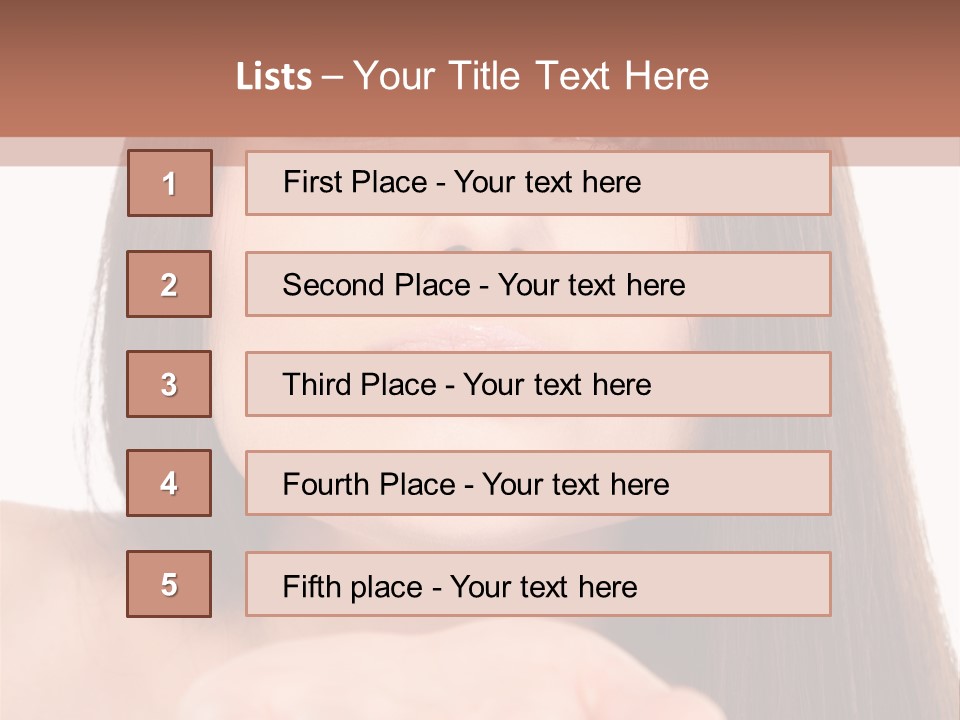 Person Skin Y PowerPoint Template