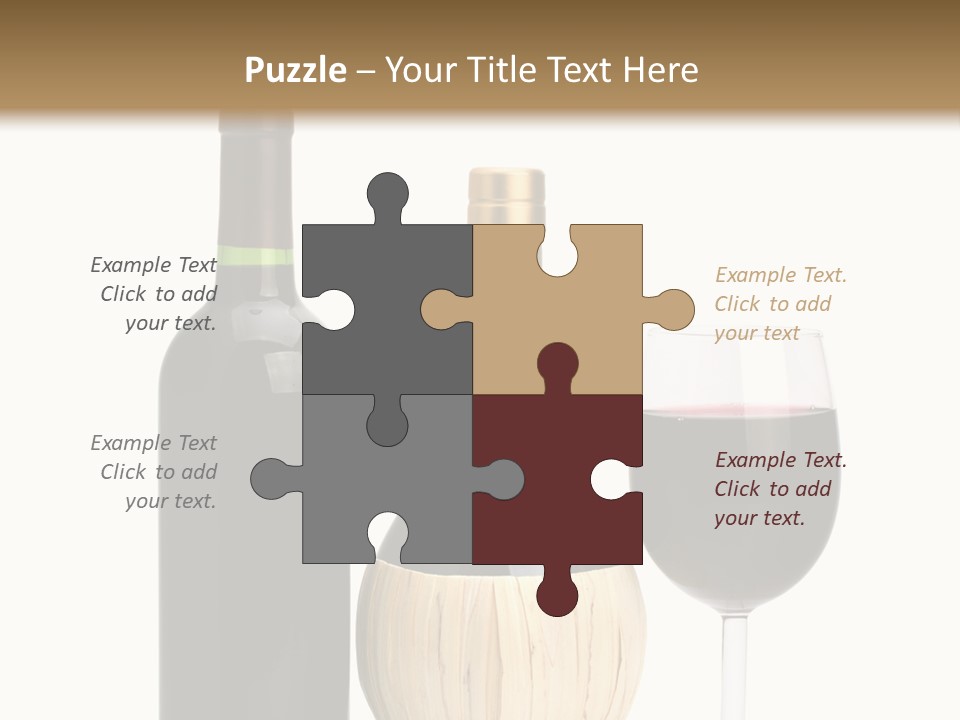 Isolated Abstract Circle PowerPoint Template