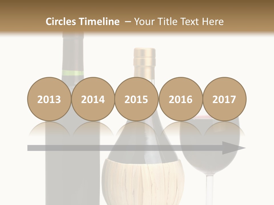 Isolated Abstract Circle PowerPoint Template