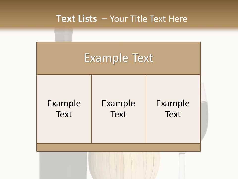 Isolated Abstract Circle PowerPoint Template