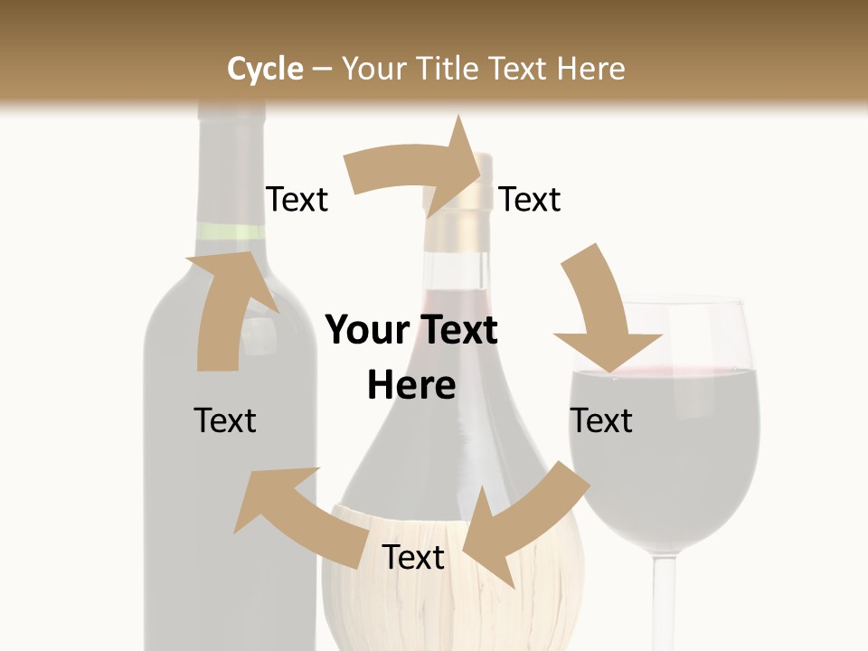 Isolated Abstract Circle PowerPoint Template