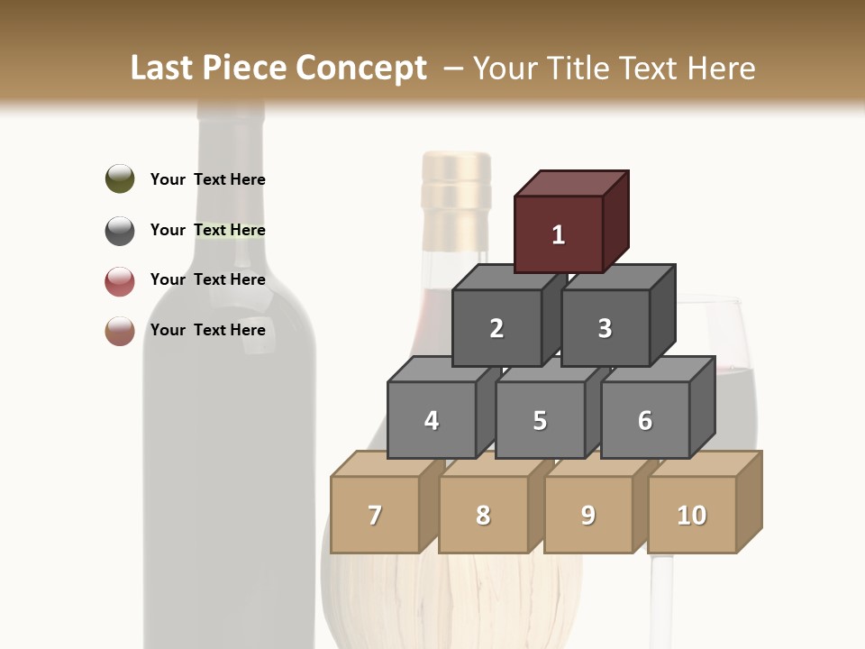 Isolated Abstract Circle PowerPoint Template