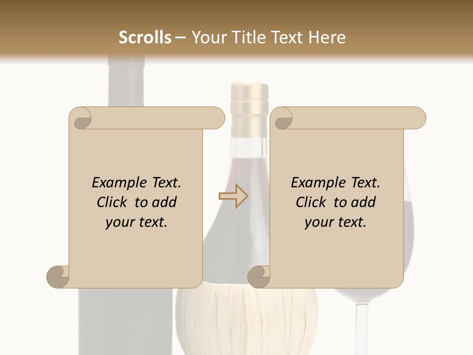 Isolated Abstract Circle PowerPoint Template