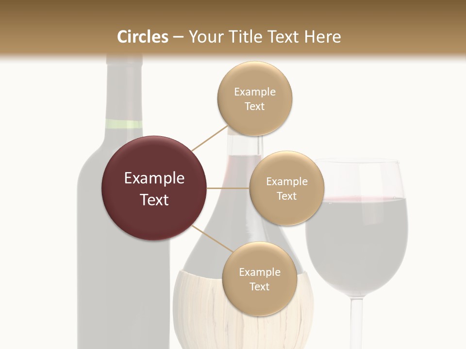 Isolated Abstract Circle PowerPoint Template