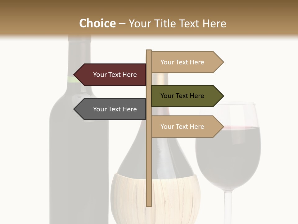Isolated Abstract Circle PowerPoint Template