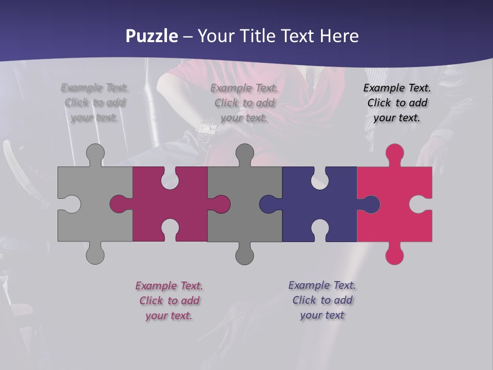 Dre Nightclub Lady PowerPoint Template