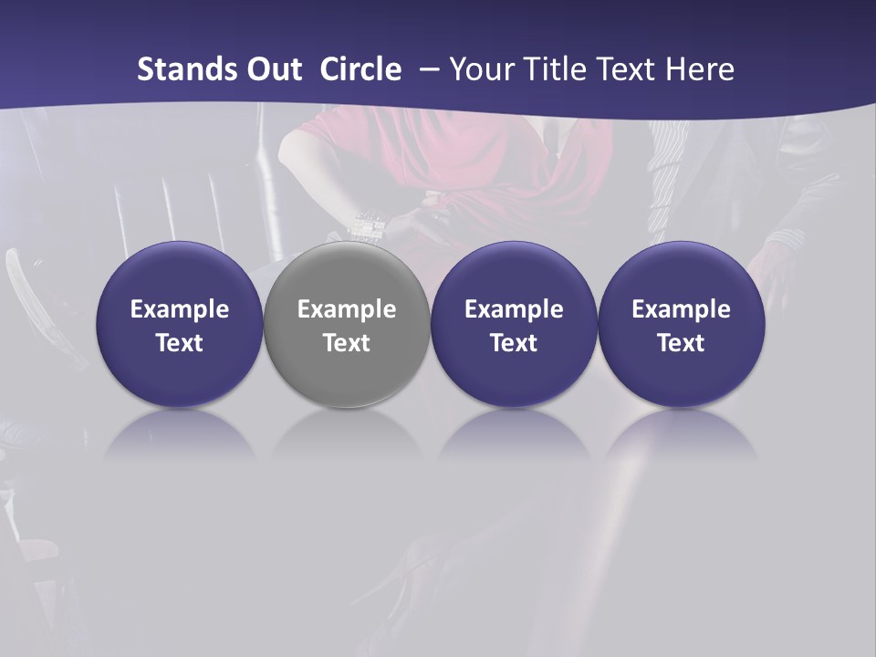 Dre Nightclub Lady PowerPoint Template