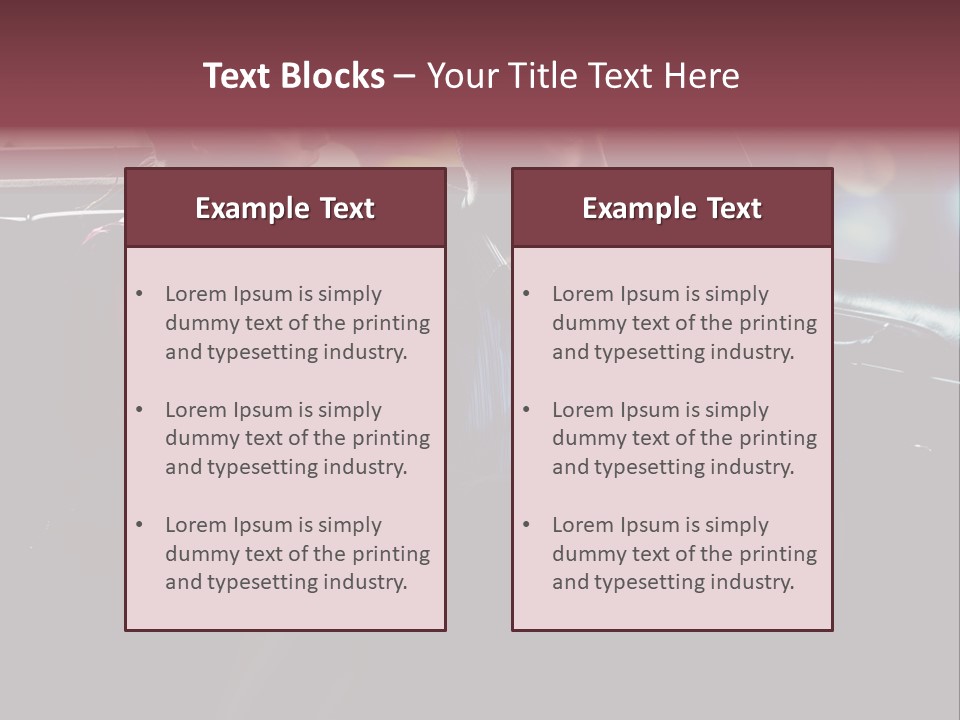 Club Lady Automobile PowerPoint Template
