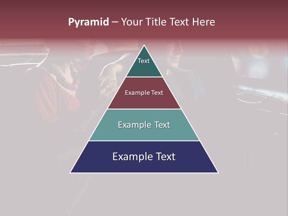 Club Lady Automobile PowerPoint Template