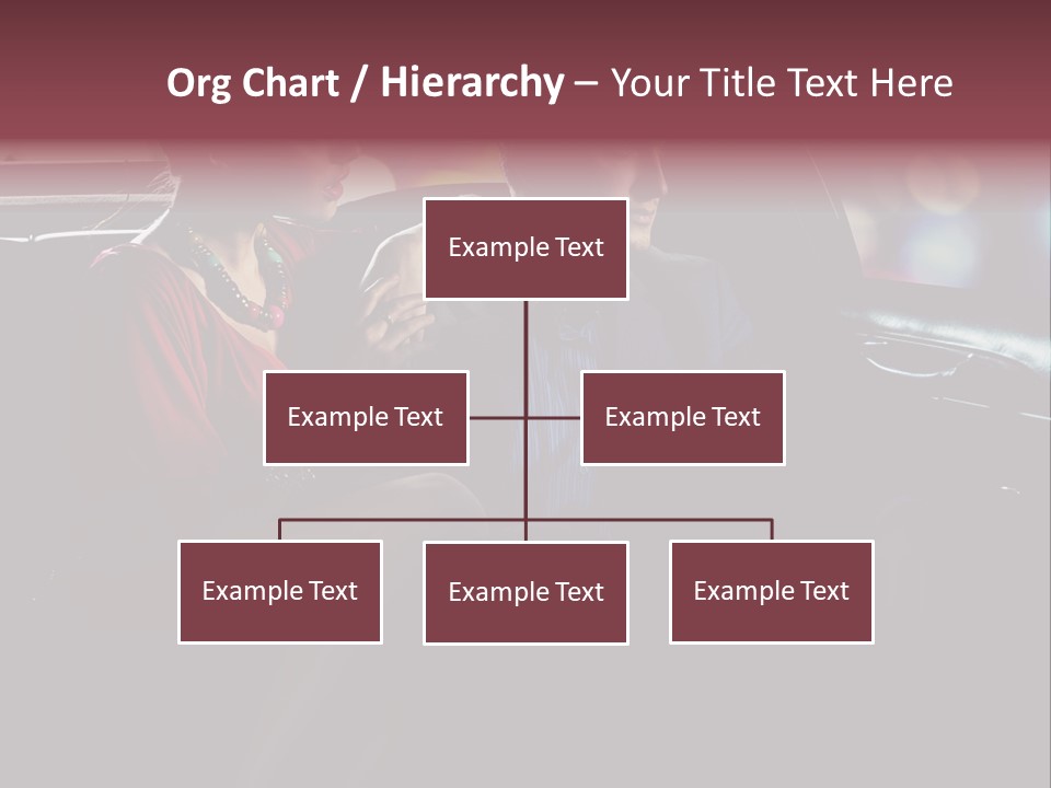 Club Lady Automobile PowerPoint Template