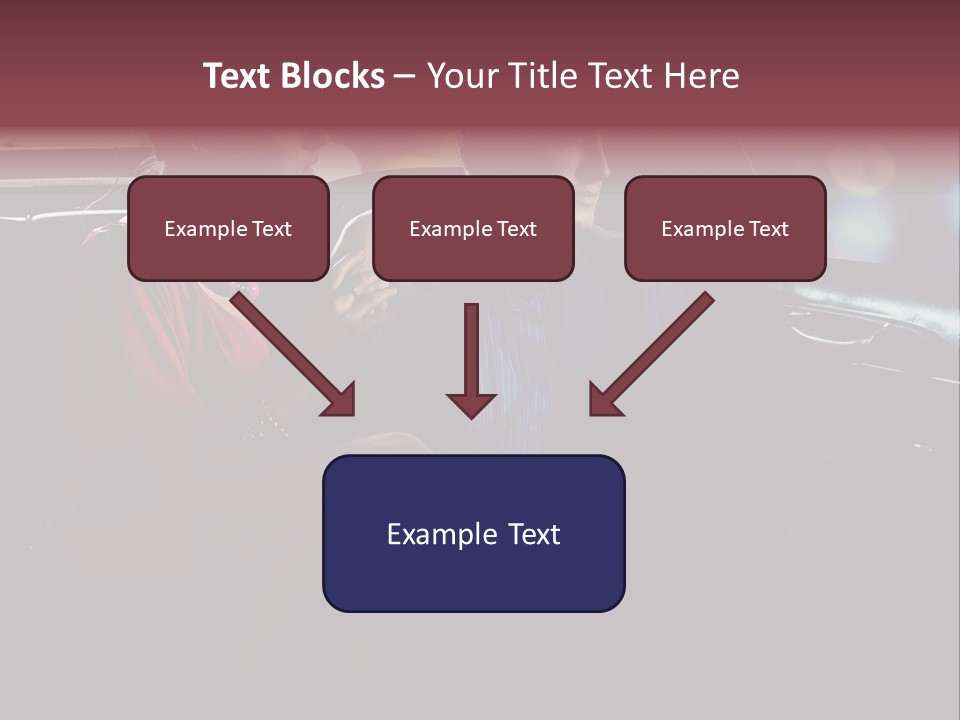 Club Lady Automobile PowerPoint Template