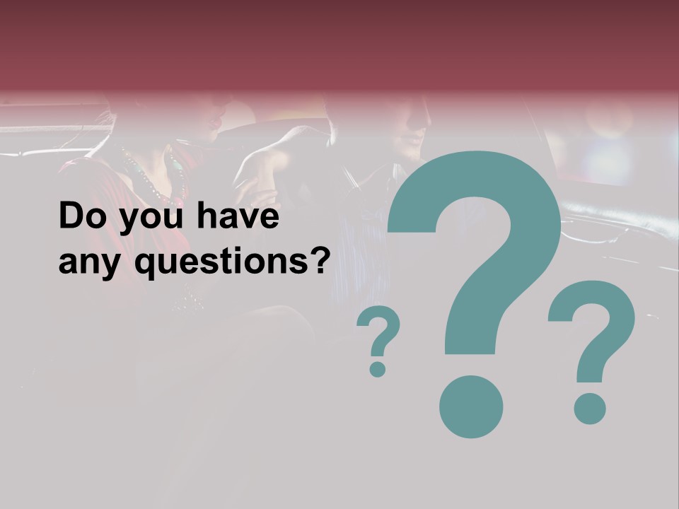 Club Lady Automobile PowerPoint Template