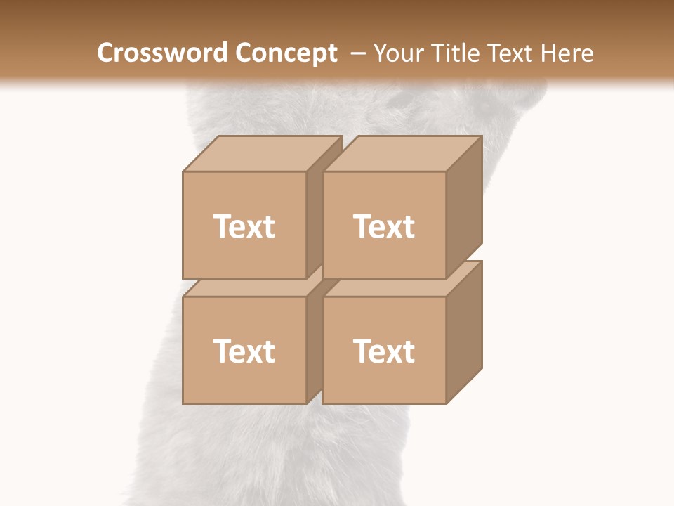 Standing Fun British PowerPoint Template