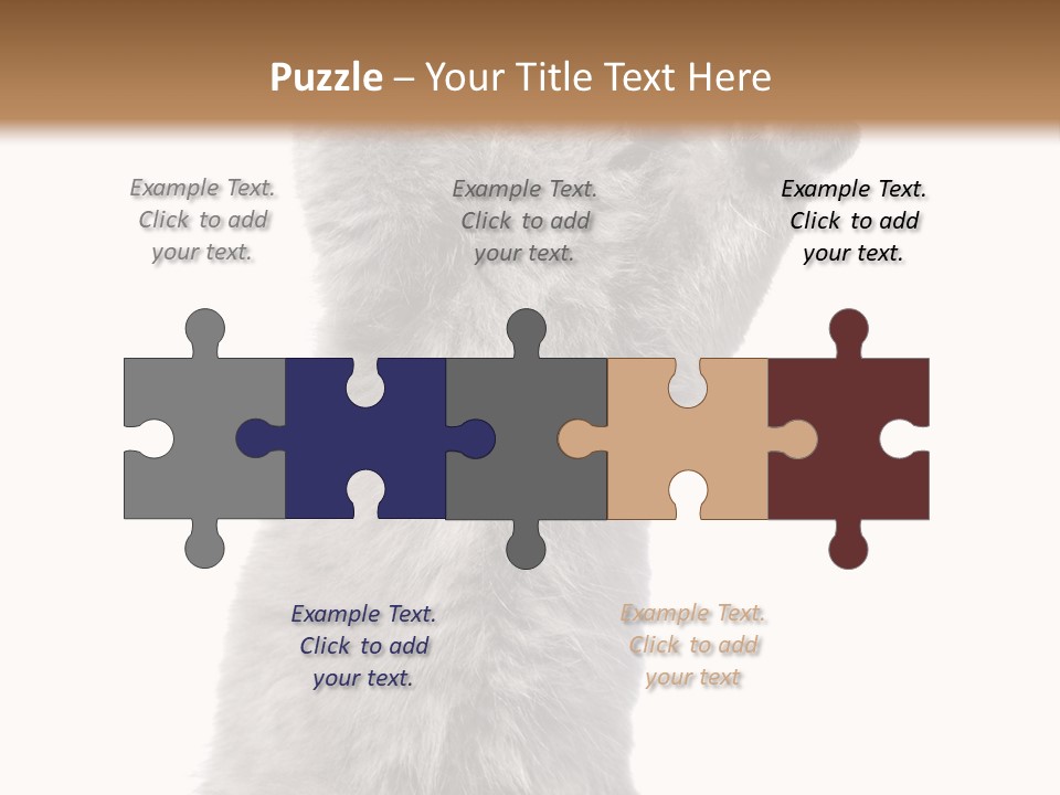 Standing Fun British PowerPoint Template