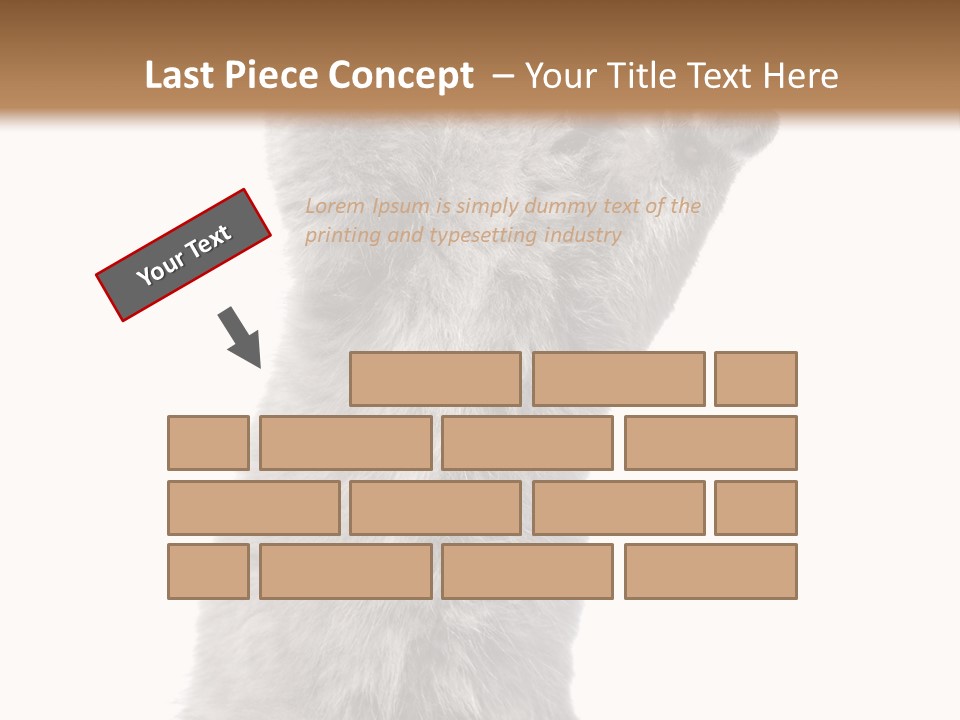 Standing Fun British PowerPoint Template