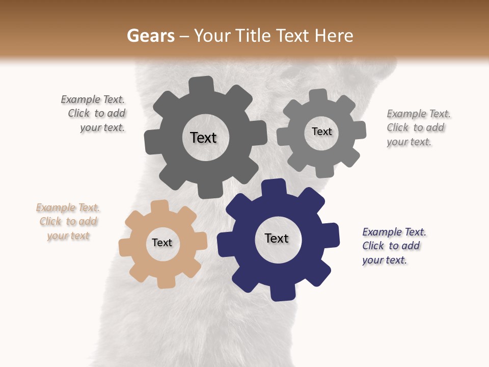Standing Fun British PowerPoint Template