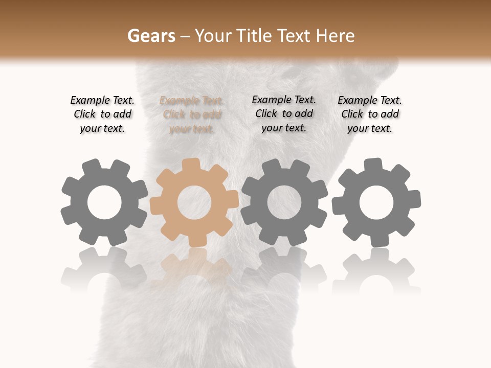 Standing Fun British PowerPoint Template