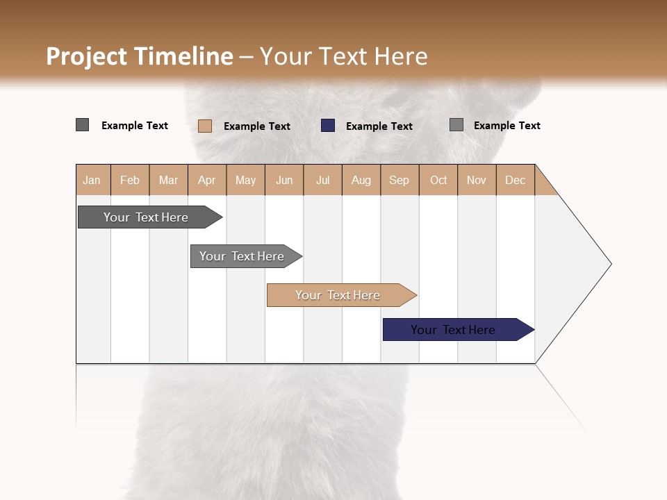 Standing Fun British PowerPoint Template