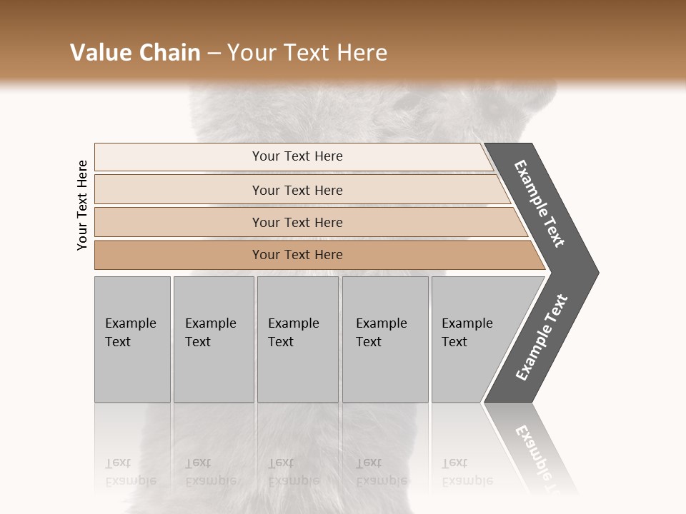Standing Fun British PowerPoint Template