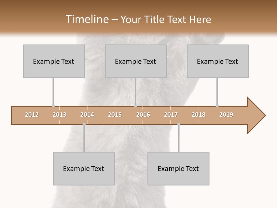 Standing Fun British PowerPoint Template